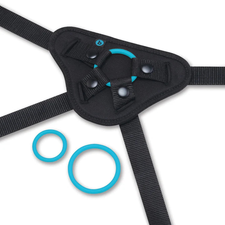b-Vibe Beginners Strap-On Harness Set – Beginner-Friendly Strap-On Kit