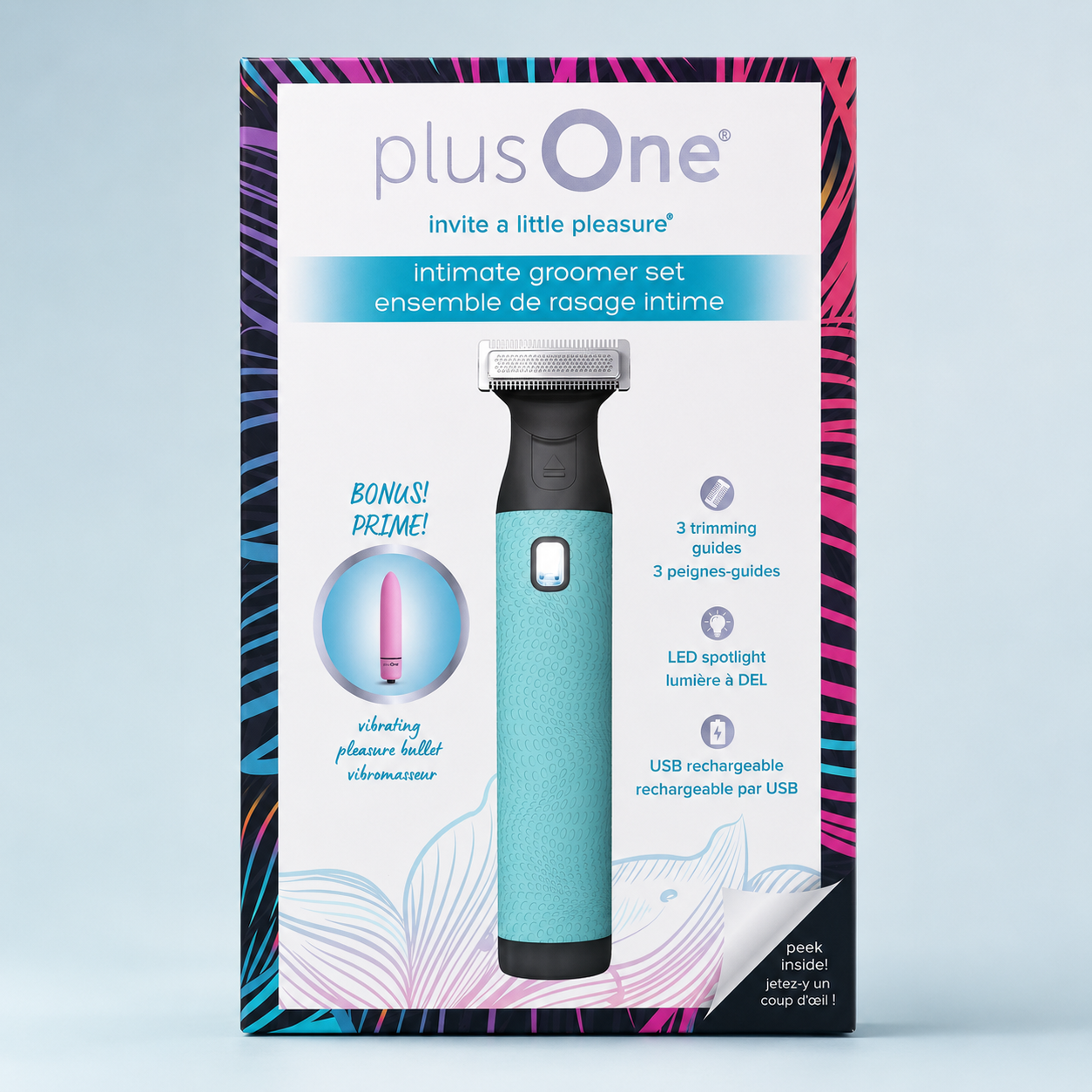 PlusOne Intimate Groomer Set – Complete Intimate Grooming Kit