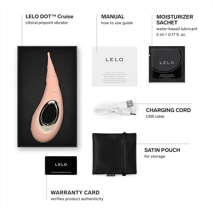 LELO Dot Cruise – Luxury Pinpoint Clitoral Vibrator with Cruise Control™