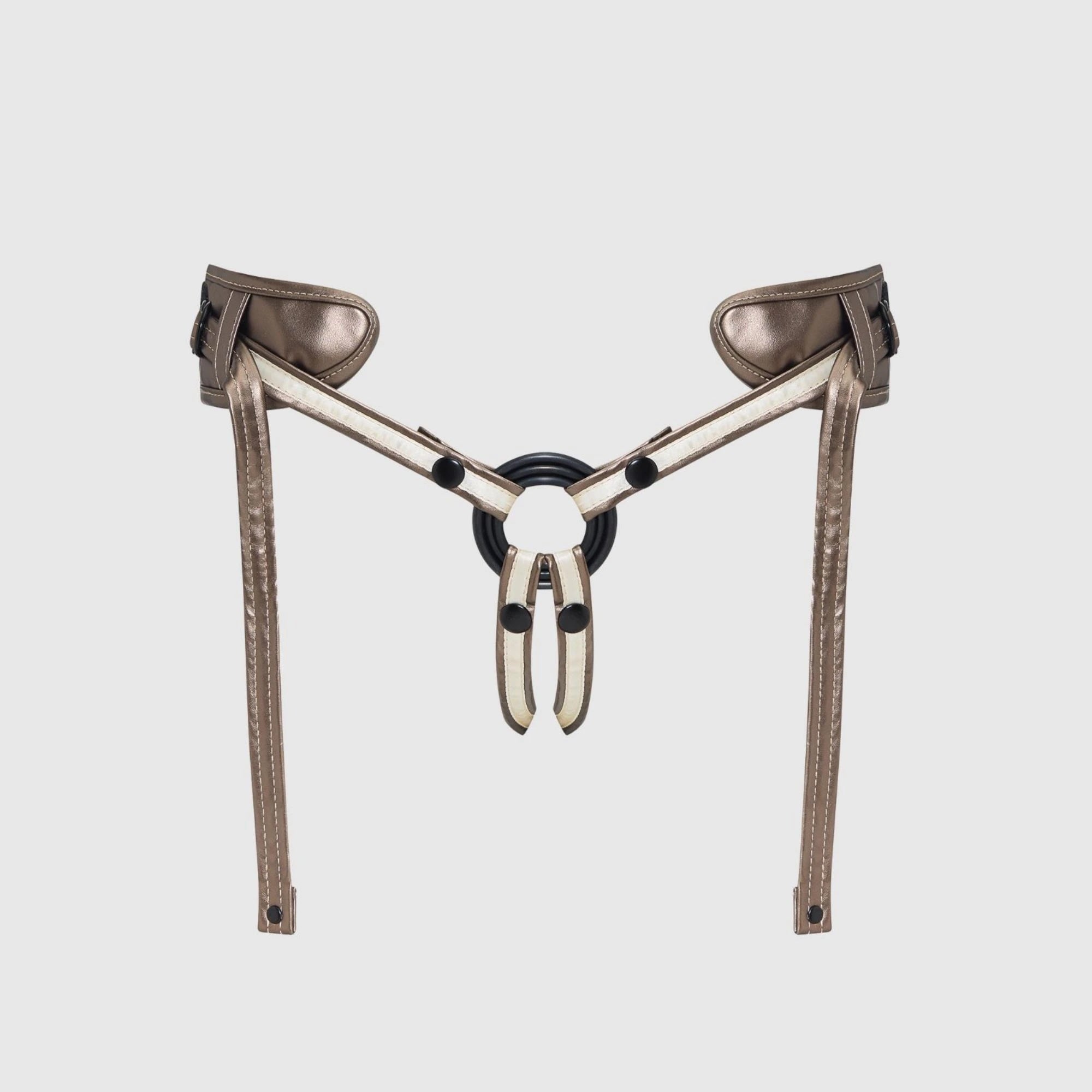 Strap On Me Leatherette Desirous Harness – Adjustable Bare-Back Strap-On Harness