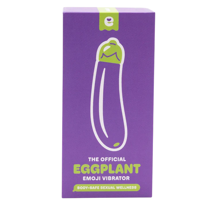 Emojibator Eggplant Vibrator – Waterproof Rechargeable Bullet Vibrator