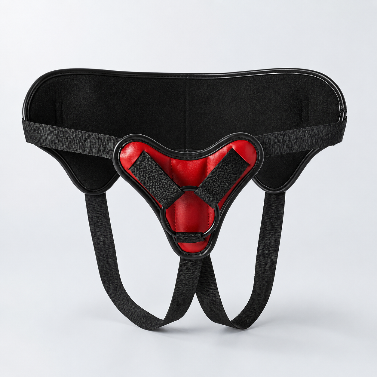 Sportsheets Saffron Strap On Harness – Sleek Adjustable PU Leather Harness