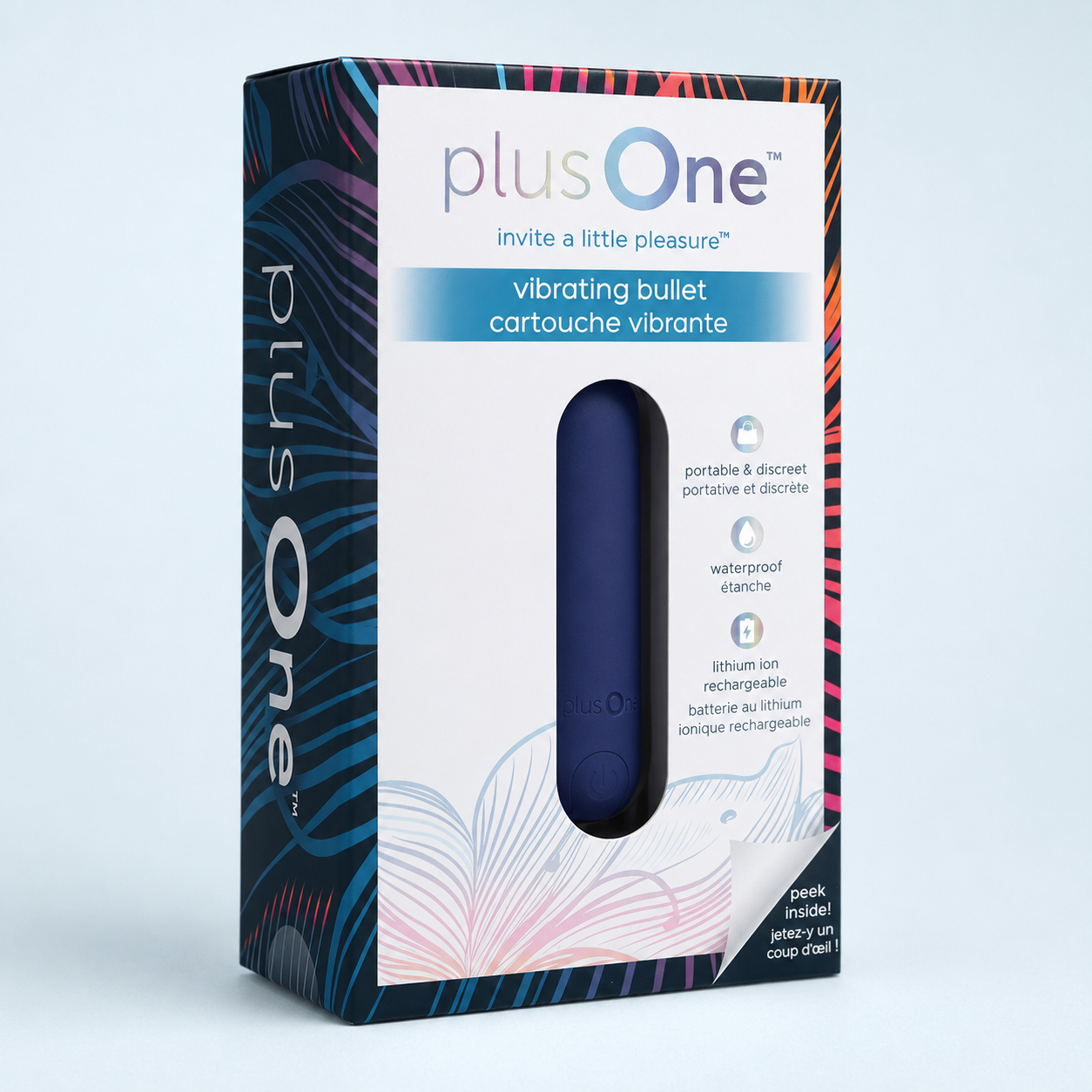PlusOne Vibrating Bullet – Waterproof Rechargeable Bullet Vibrator