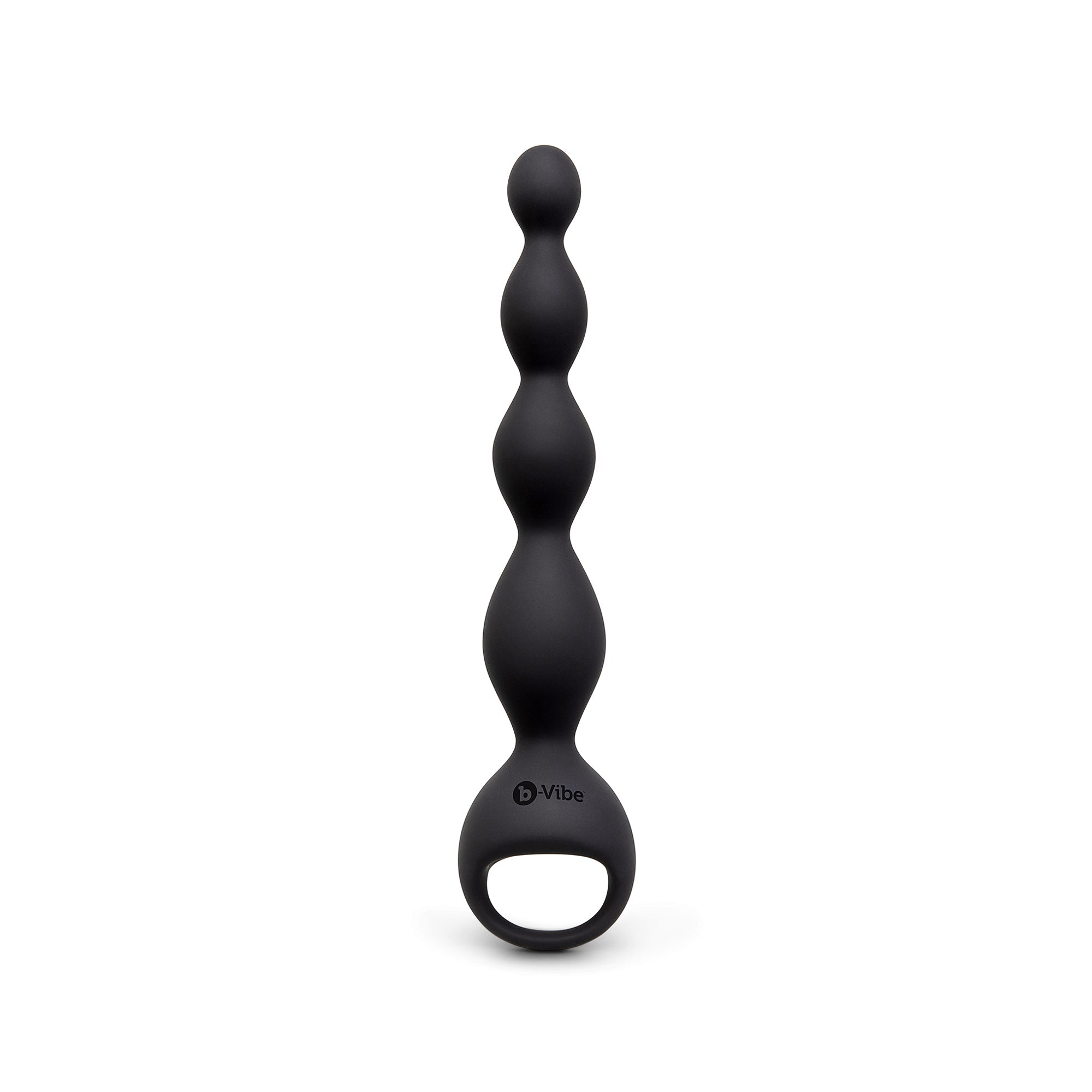 b-Vibe 6.5” Vibing Beads – Vibrating Silicone Anal Beads
