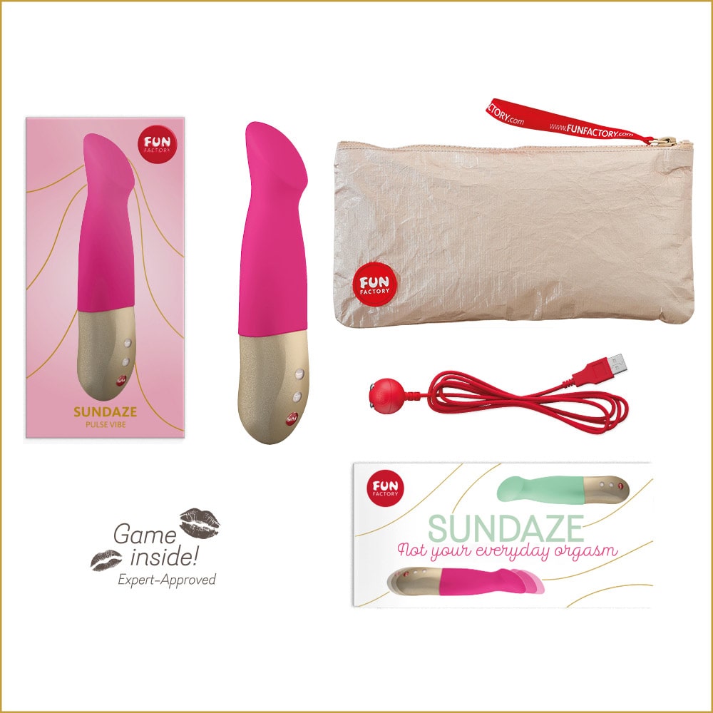 Fun Factory Sundaze Pulse Vibe – Waterproof Pulsating Vibrator for Unique Stimulation