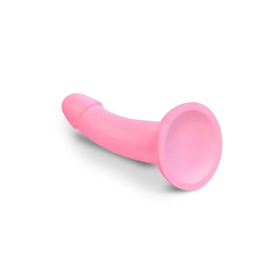 Love To Love Dildolls Glitzy 6" Dildo – Sparkly Silicone Dildo with Suction Cup