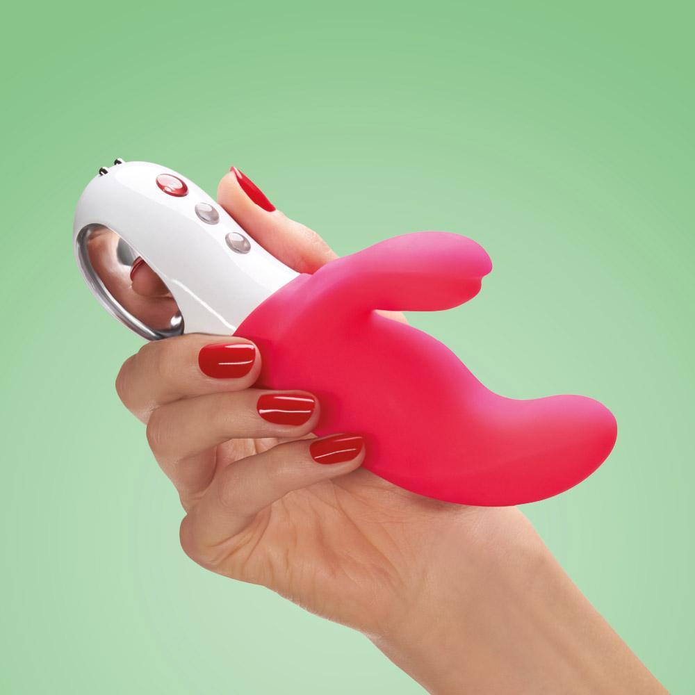 Miss Bi Dual Vibrator in Hand