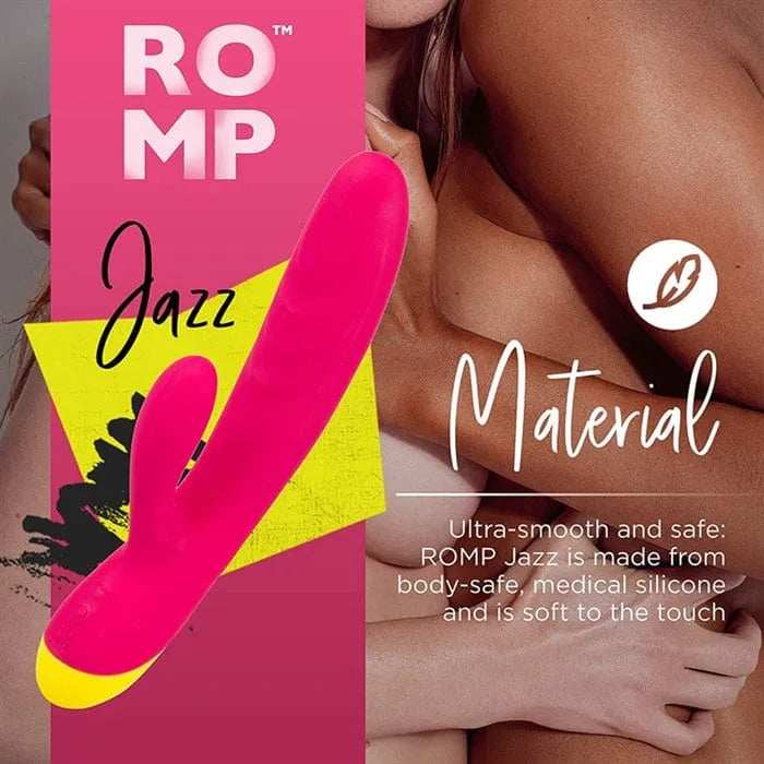 Romp Jazz Rabbit Vibrator – Waterproof Dual-Stimulation Rabbit Vibrator