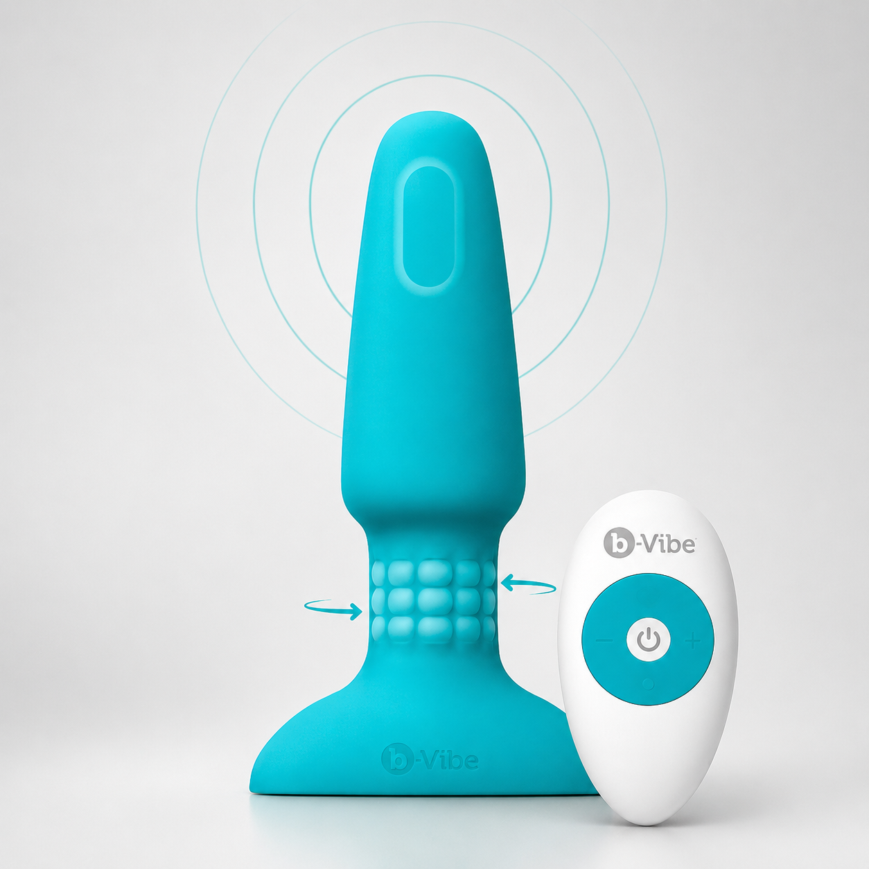 b-Vibe Rimming Petite Plug – Rotating & Vibrating Silicone Anal Plug