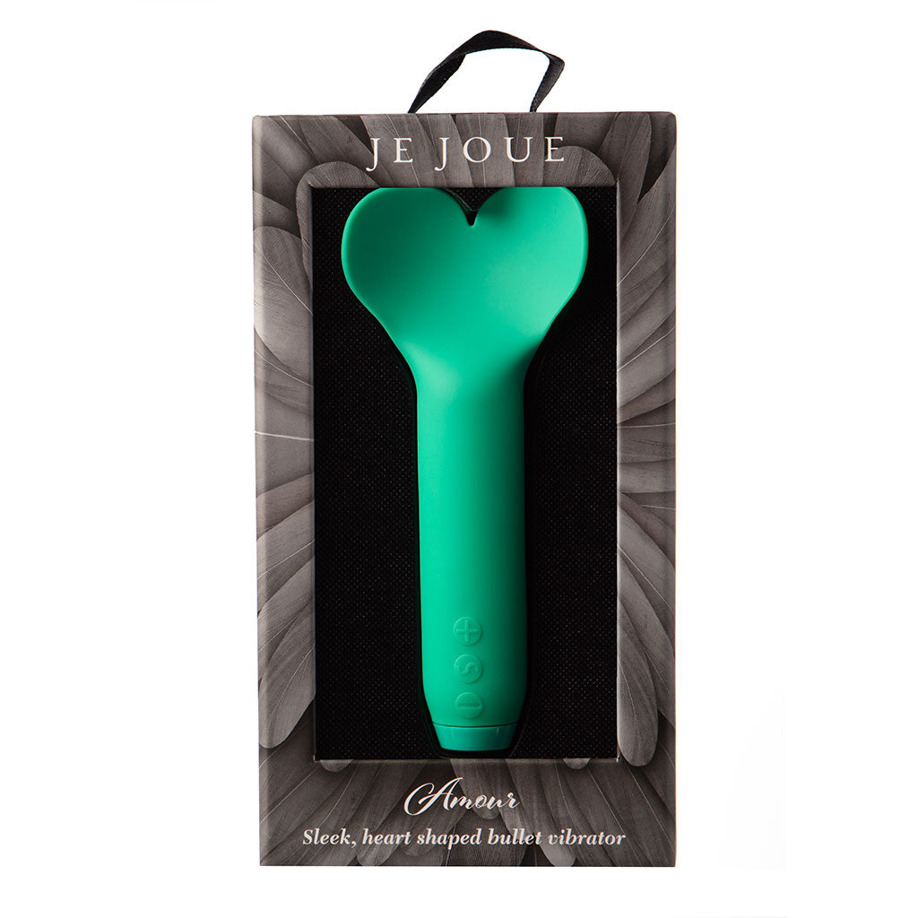 Je Joue Amour Bullet Pale Rosette – Heart-Shaped Bullet Vibrator with Fluttering Tip