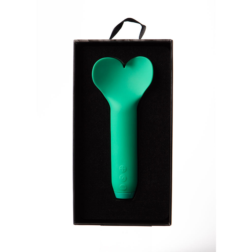 Je Joue Amour Bullet Pale Rosette – Heart-Shaped Bullet Vibrator with Fluttering Tip