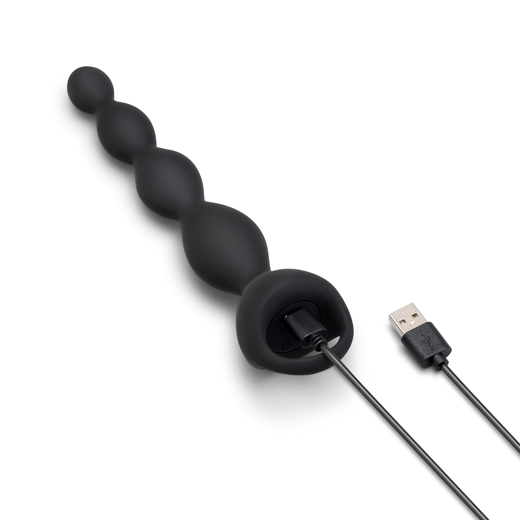 b-Vibe 6.5” Vibing Beads – Vibrating Silicone Anal Beads