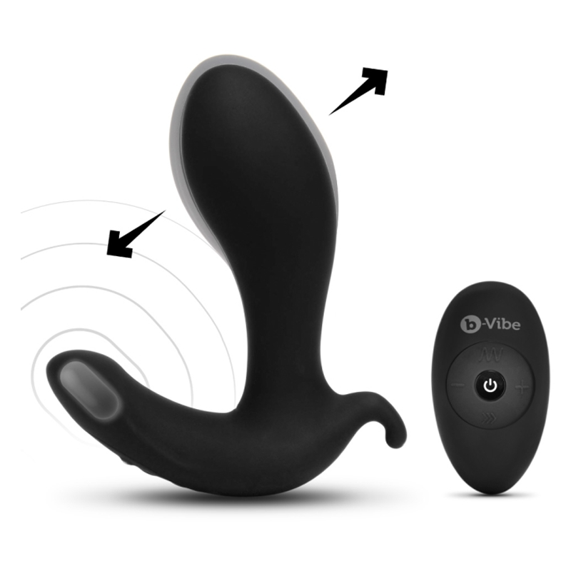 b-Vibe Expand Plug – Remote-Controlled Expanding Prostate Plug