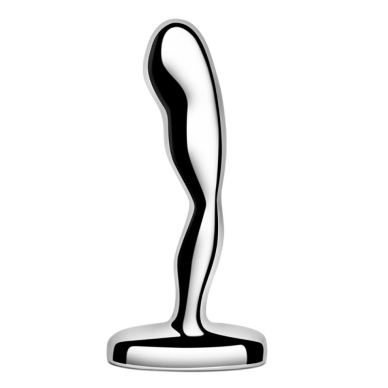b-Vibe Stainless Steel Prostate Plug – Weighted Stainless Steel P-Spot Plug