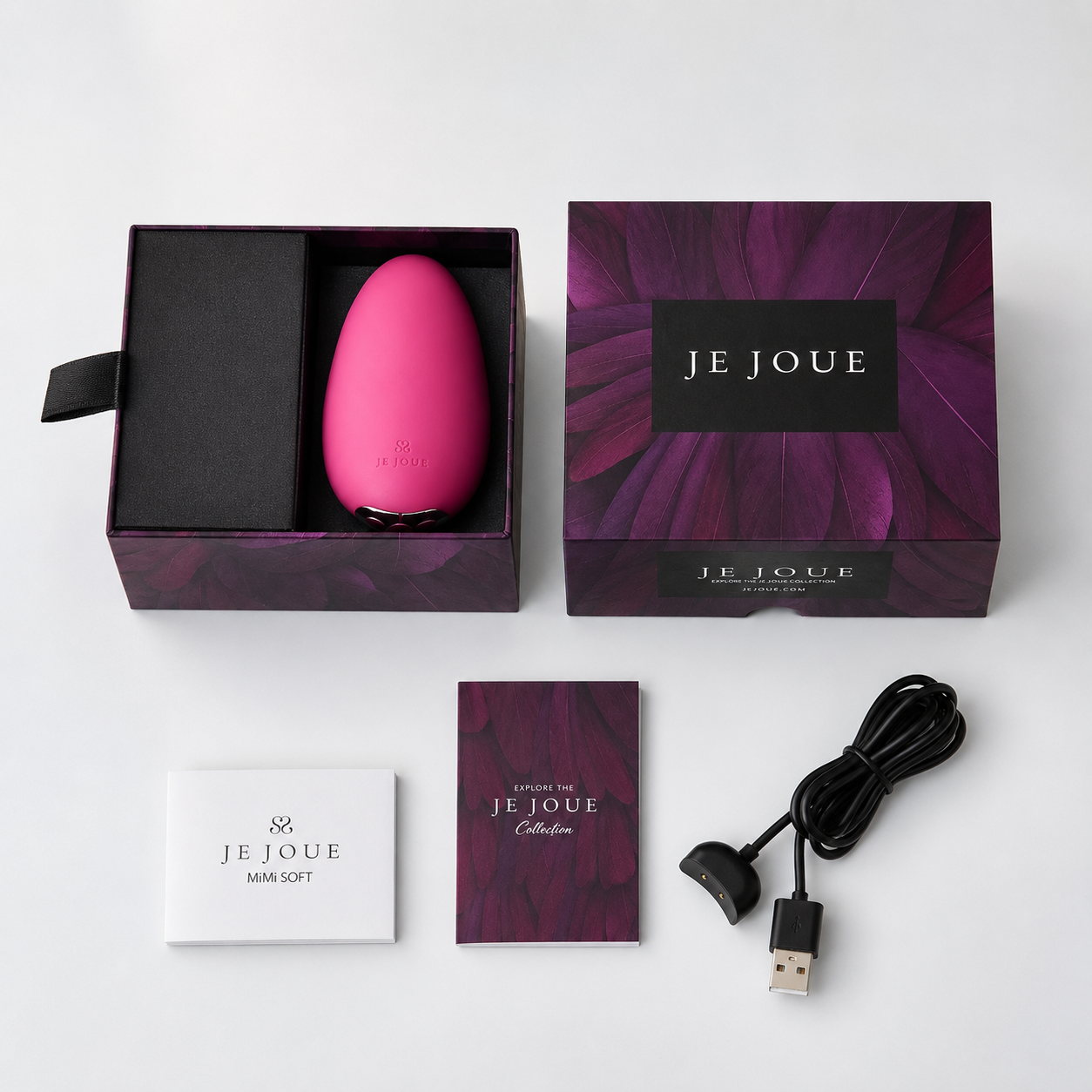 Je Joue Mimi Soft Silicone Vibrator – Palm-Sized Waterproof Clitoral Vibrator