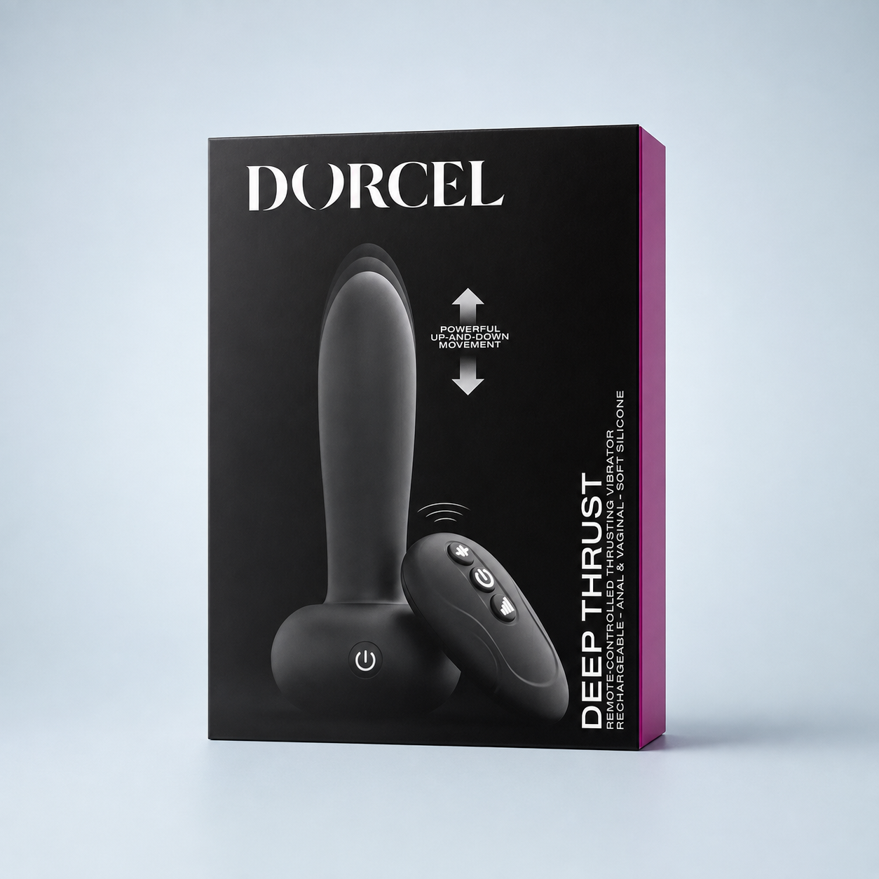 Dorcel Deep Thrust Vibrator – Remote Controlled Thrusting Vibrator