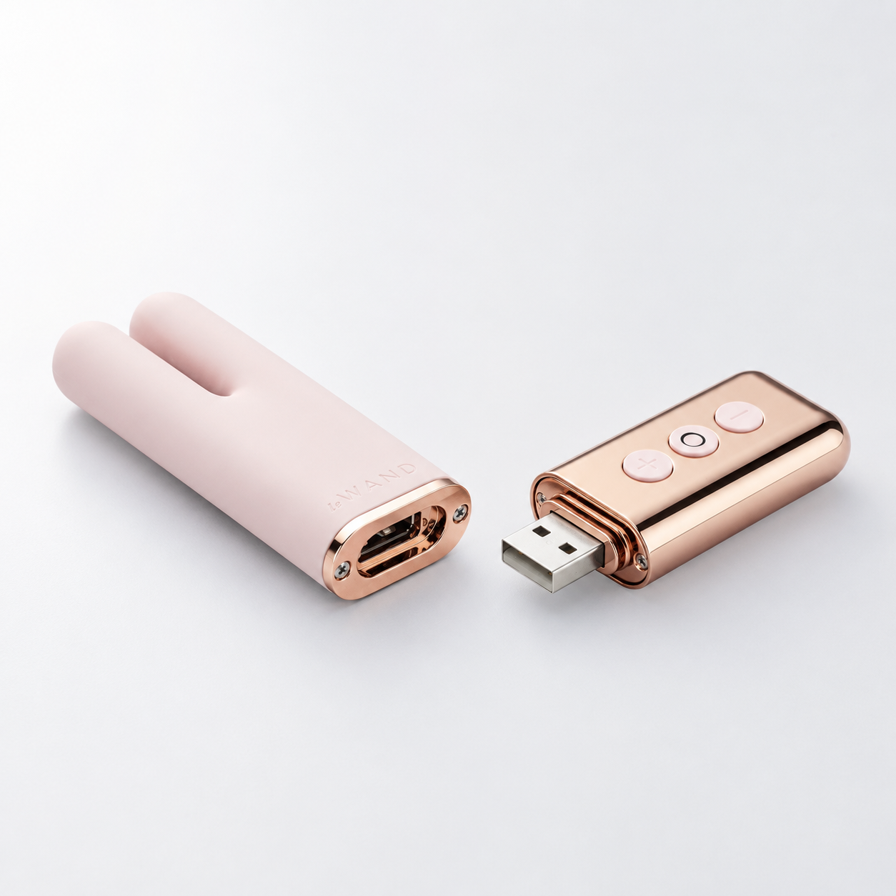 Le Wand Deux Mini Vibe – Compact Dual-Tip Vibrator with Twin Motors