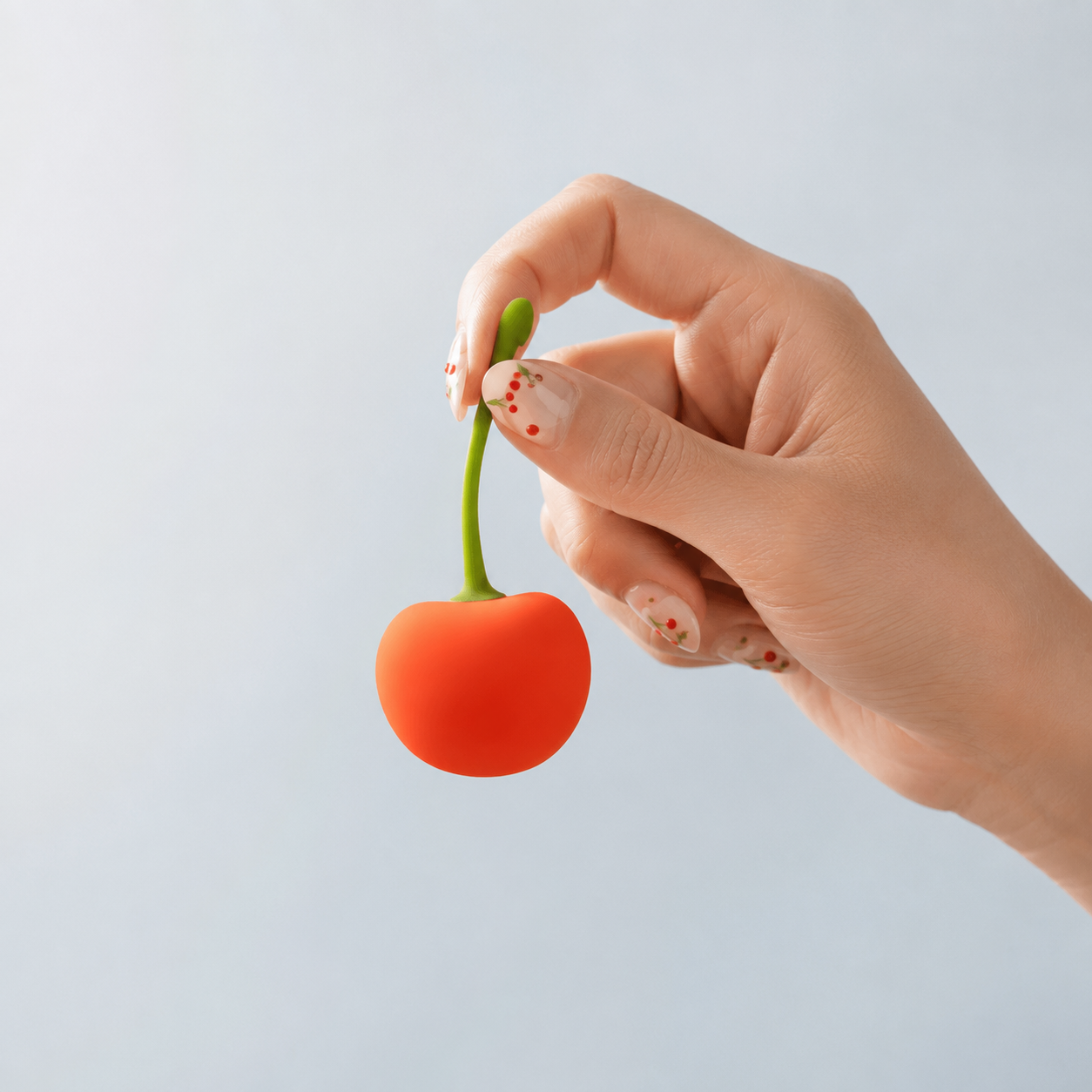 Emojibator Cherry Kegel Vibrator – Waterproof Rechargeable Kegel Vibrator