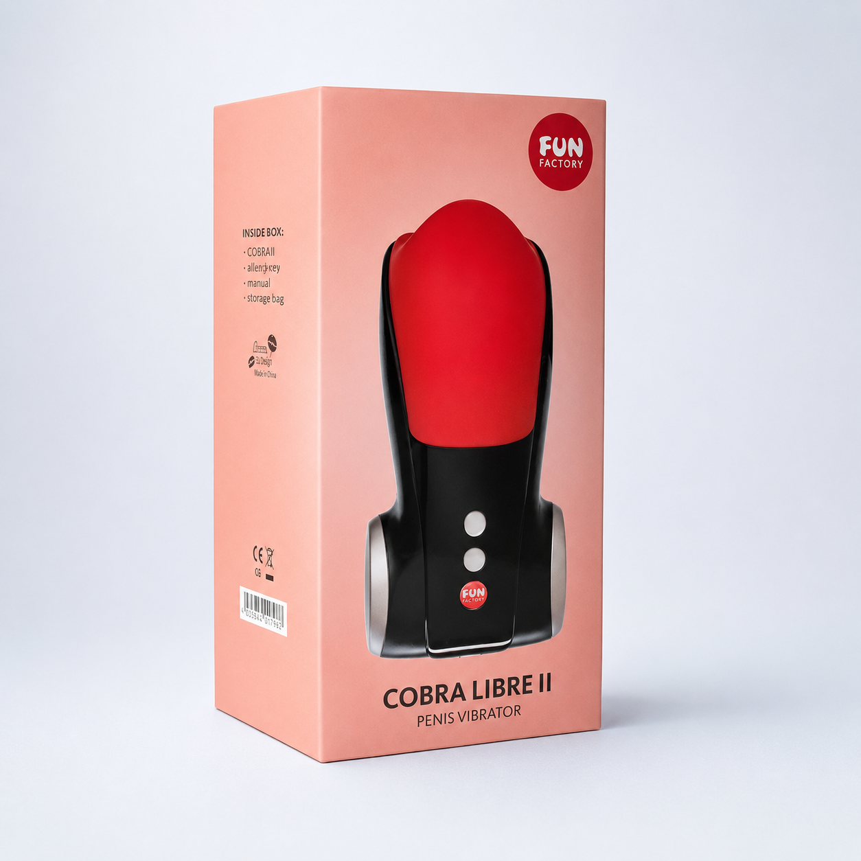 Fun Factory Cobra Libre II Penis Massager – Rechargeable Penis Head Vibrator