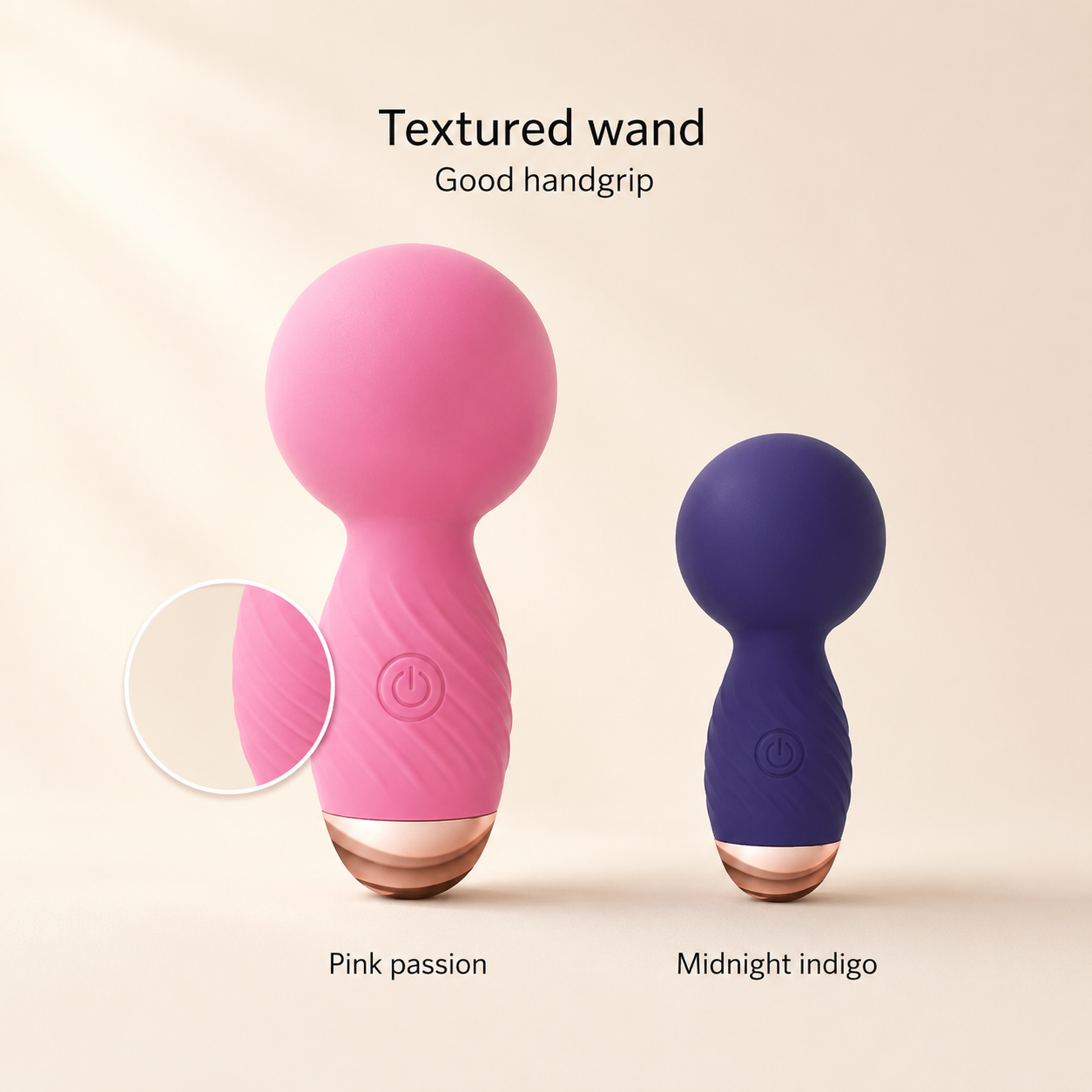 Love to Love Itsy Bitsy Mini Wand Vibrator – Compact Splashproof Mini Wand