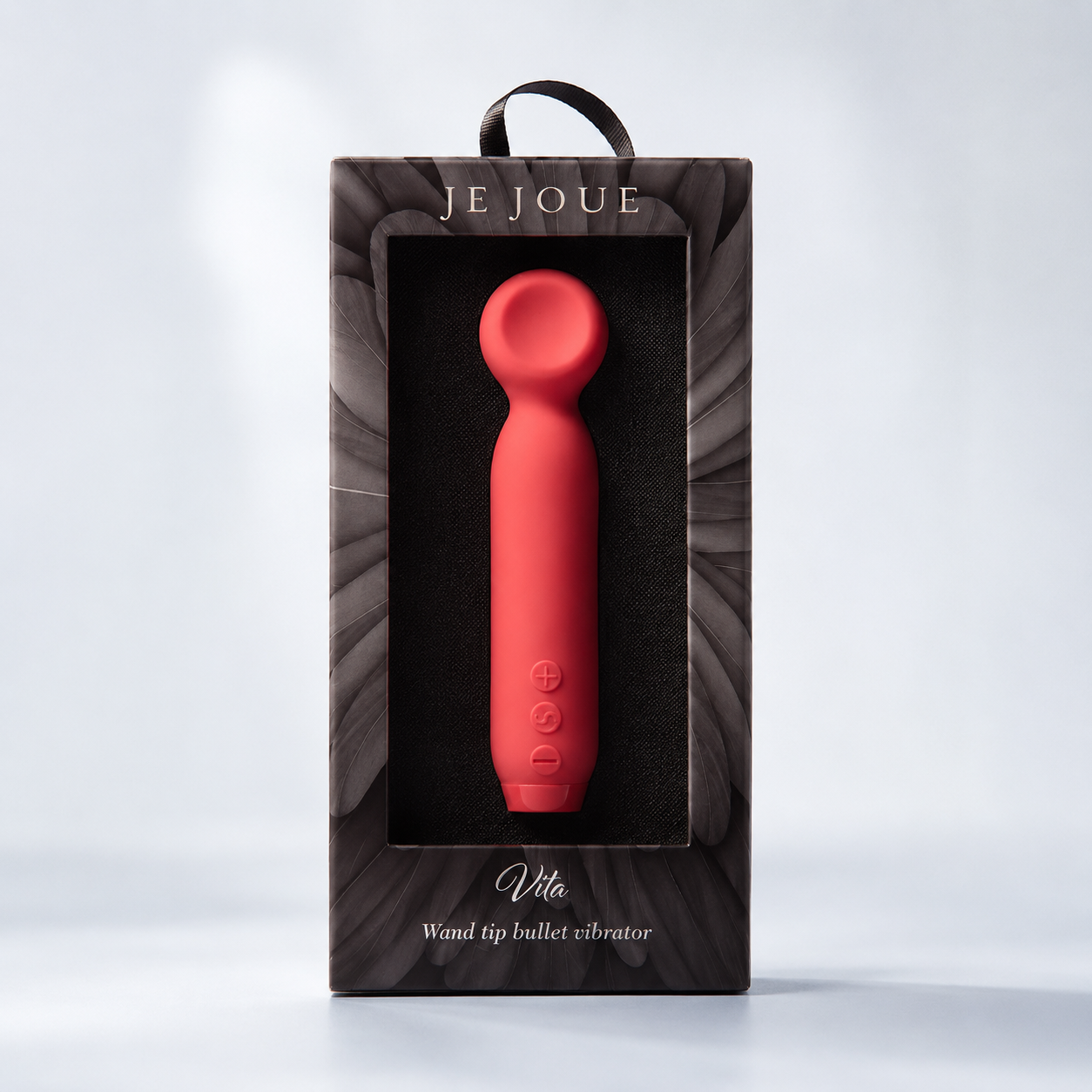 Je Joue Vita Bullet Cobalt Blue – Rechargeable Wand-Tipped Bullet Vibrator