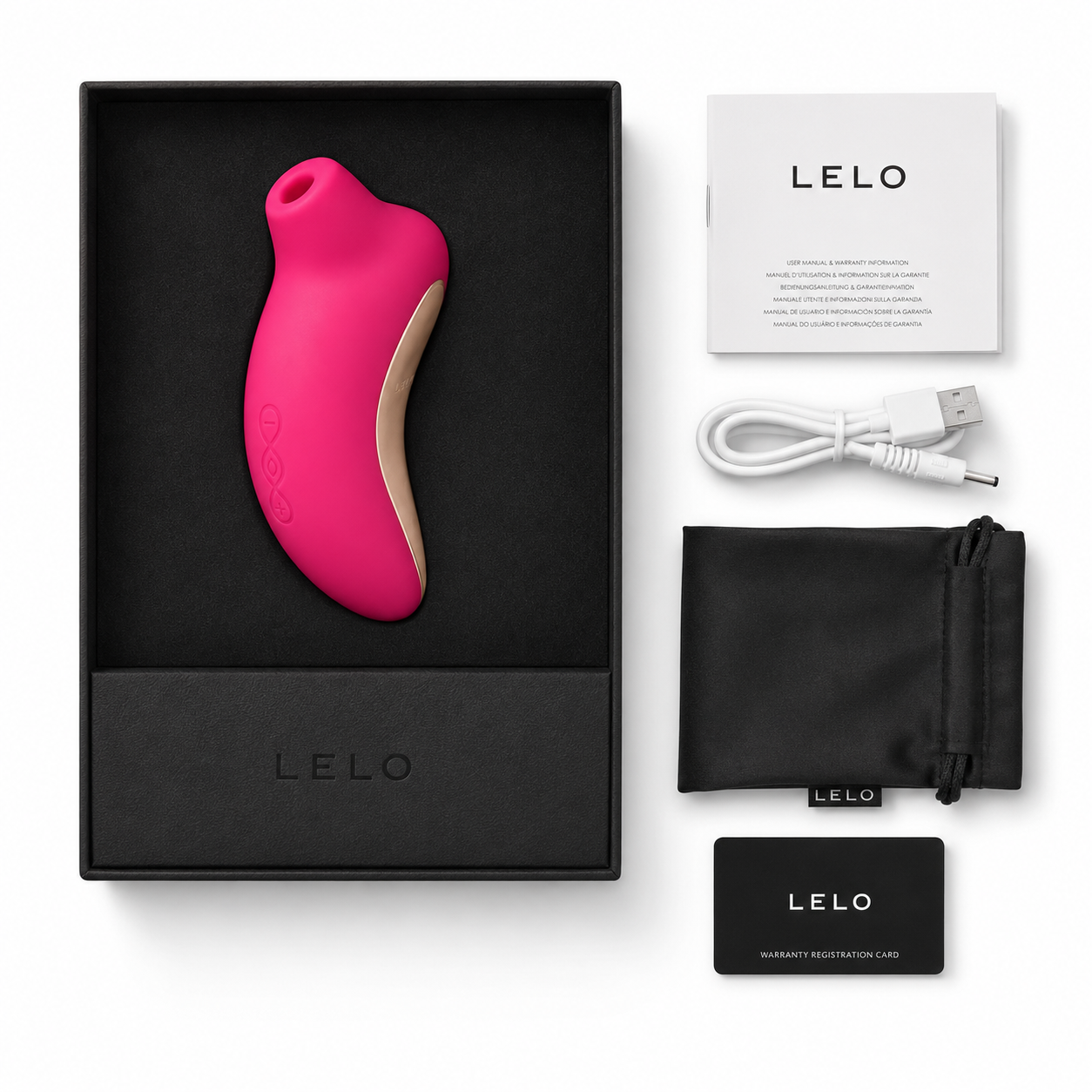 LELO Sona Clitoral Stimulator – Sonic Wave Clitoral Massager
