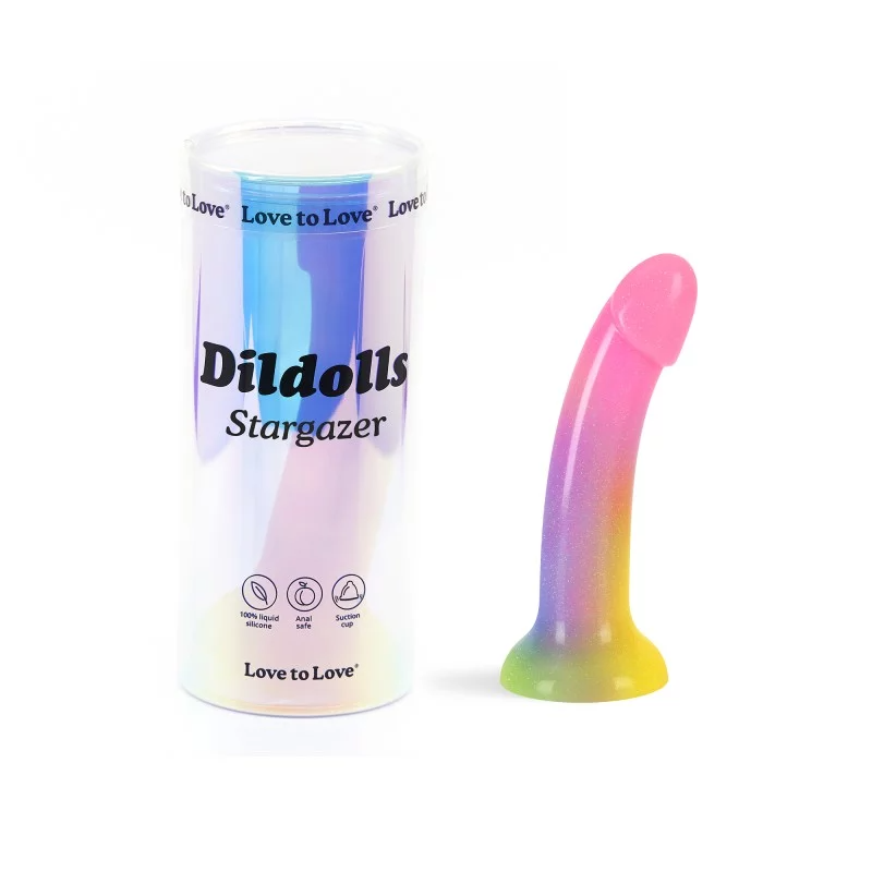 Love To Love Dildolls Stargazer – Waterproof Silicone Dildo with Suction Cup