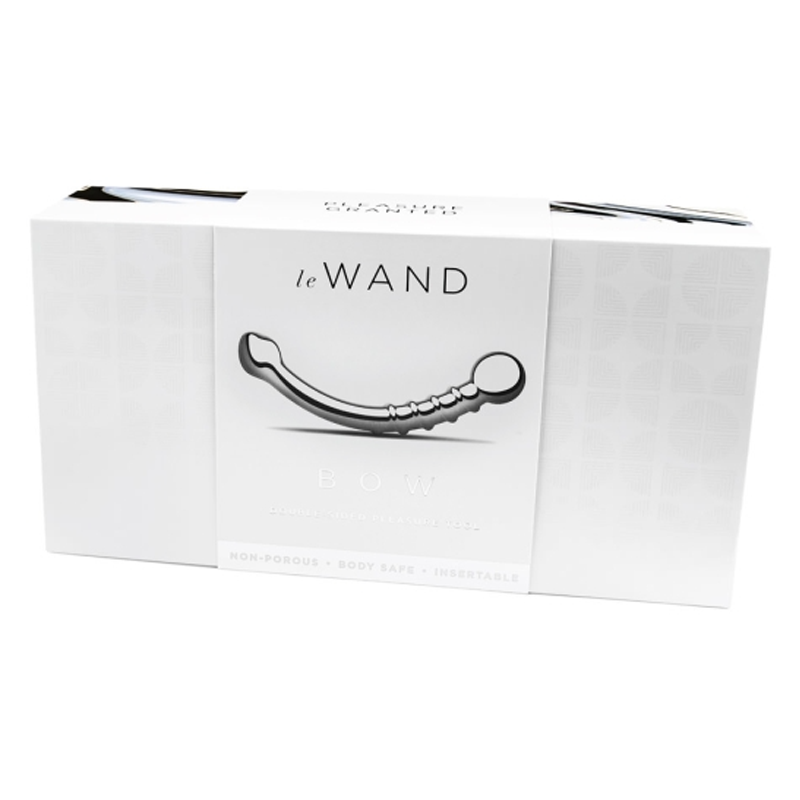 Le Wand Bow Stainless Steel Dildo – Double-Ended Curved Stainless Steel Dildo