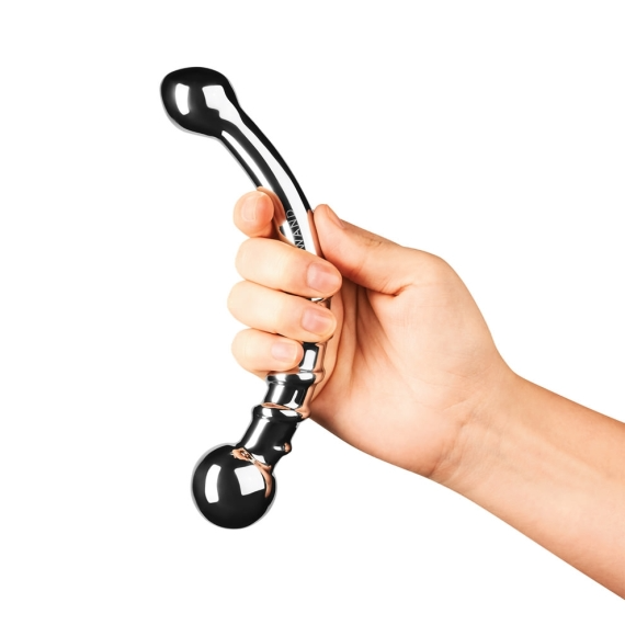 Le Wand Bow Stainless Steel Dildo – Double-Ended Curved Stainless Steel Dildo