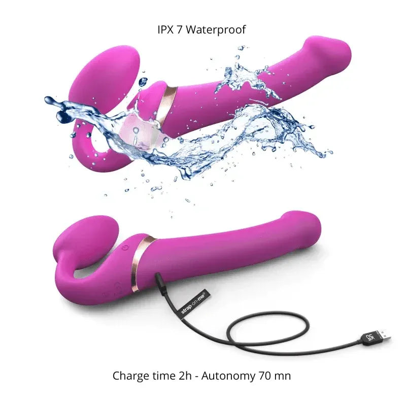Strap On Me Multi Orgasm Bendable Strap-On – Small