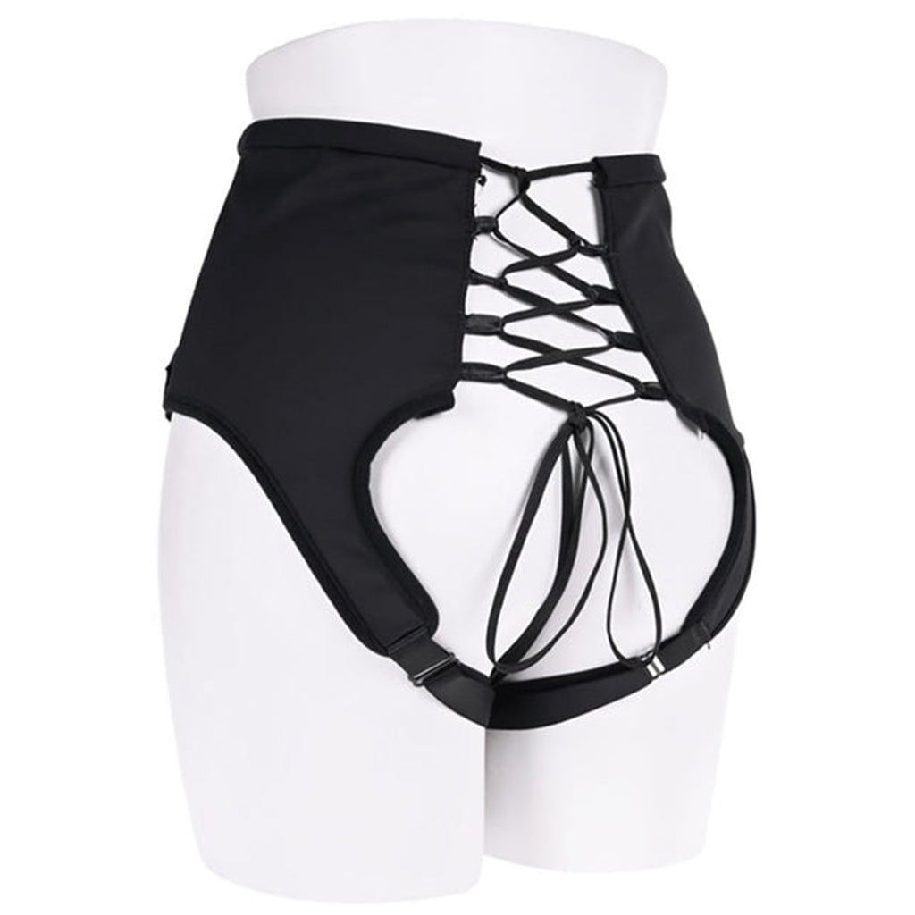 Sportsheets High Waisted Corset Strap-On Harness – Supportive Adjustable Corset Harness
