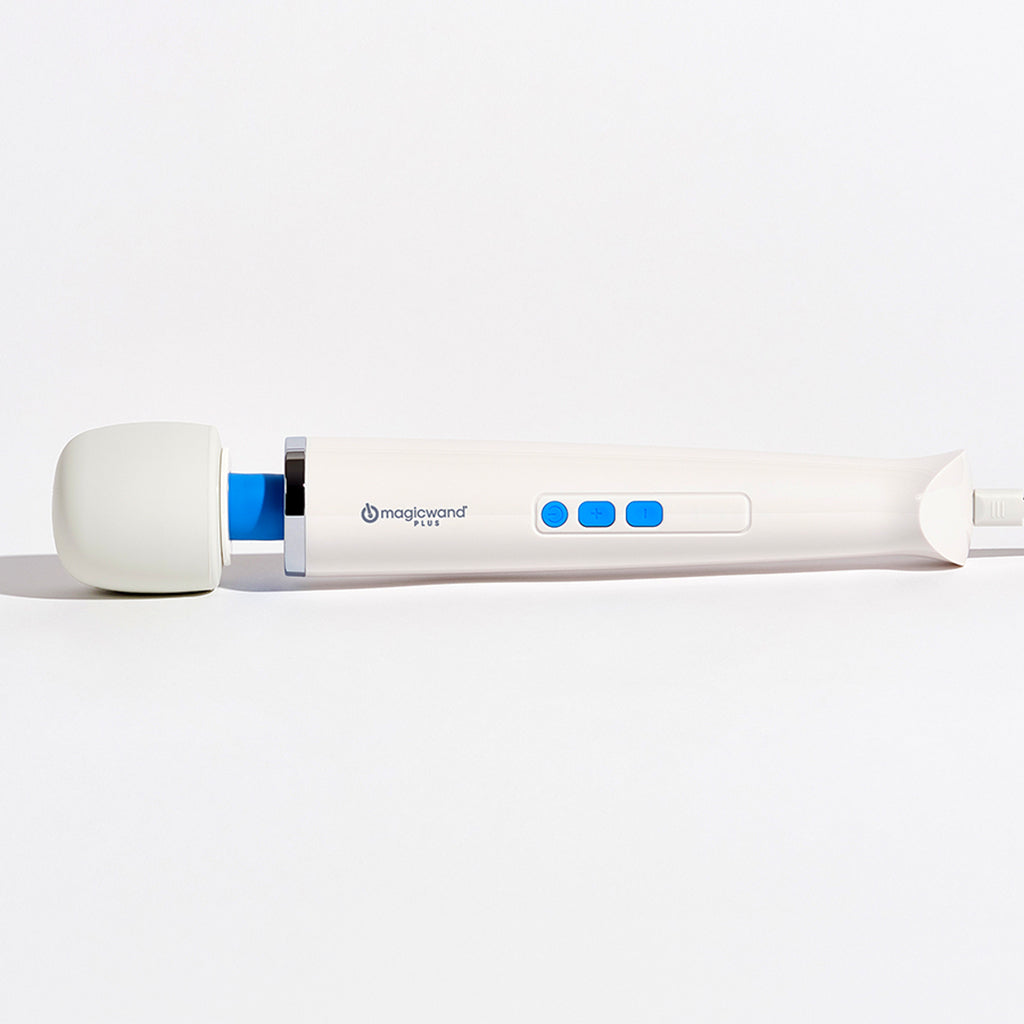 Magic Wand Plus – Powerful Corded Wand Massager with 4 Intensity Levels