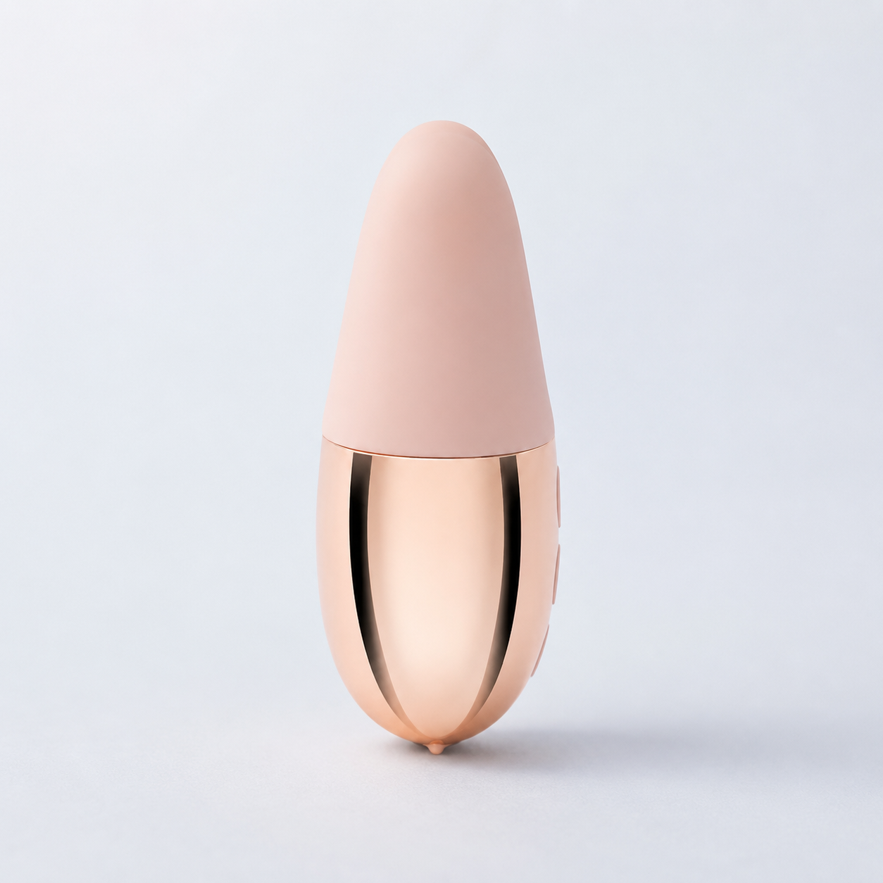 Le Wand Double Vibe Rose Gold – Palm-Sized Rechargeable Dual Vibrator
