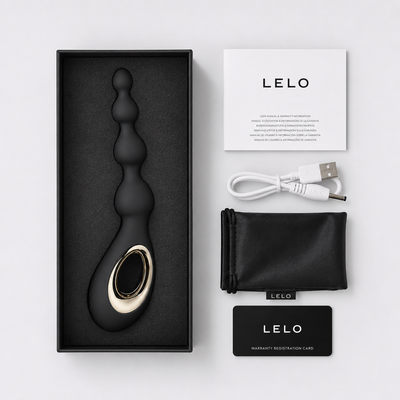 LELO Soraya Beads Anal Massager – Luxury Vibrating Anal Massager