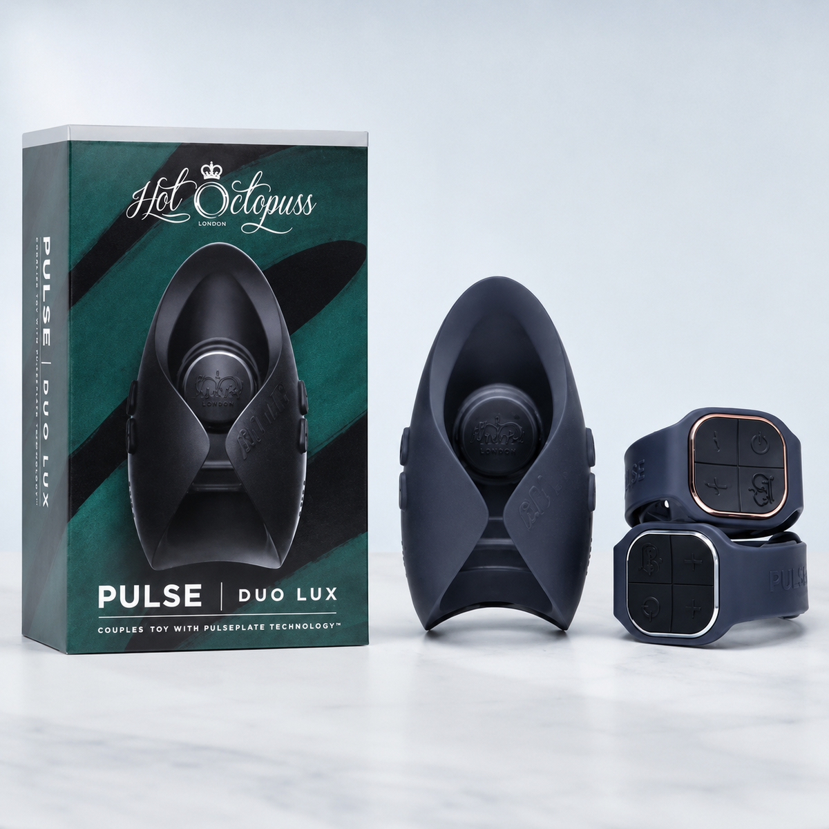 Hot Octopuss Pulse Duo Lux – Rechargeable Couples Vibrating Male Stroker
