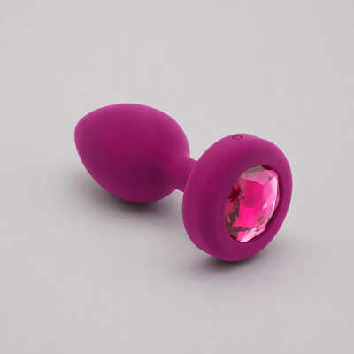 b-Vibe Vibrating Jewel Remote Control Plug – Rechargeable Silicone Anal Plug