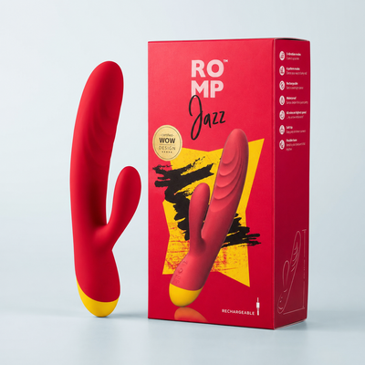Romp Jazz Rabbit Vibrator – Waterproof Dual-Stimulation Rabbit Vibrator
