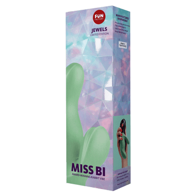 Fun Factory Jewels Miss Bi Rabbit Vibrator – Flexible Dual-Stimulation Rabbit Vibrator