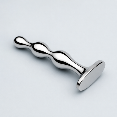b-Vibe Stainless Steel Anal Beads – Weighted Stainless Steel Anal Bead Toy