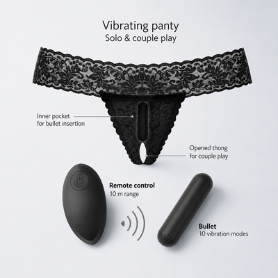 Love to Love Secret Panty 2 – Remote-Controlled Vibrating Panty Set