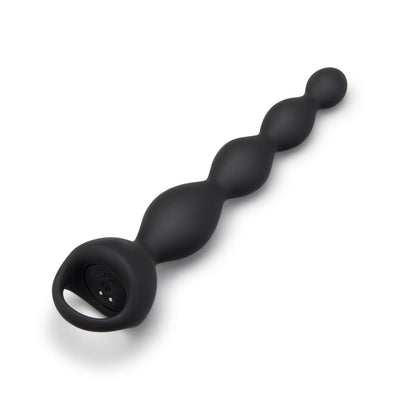b-Vibe 6.5” Vibing Beads – Vibrating Silicone Anal Beads