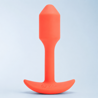 b-Vibe Vibrating Snug Plug 1 – Rechargeable Silicone Vibrating Anal Plug