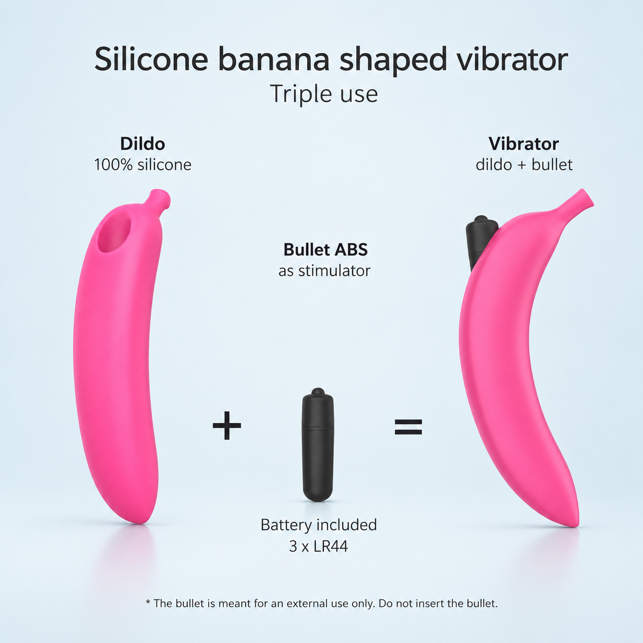 Love to Love Oh Oui Banana Vibrator – Playful Silicone Banana Vibrator