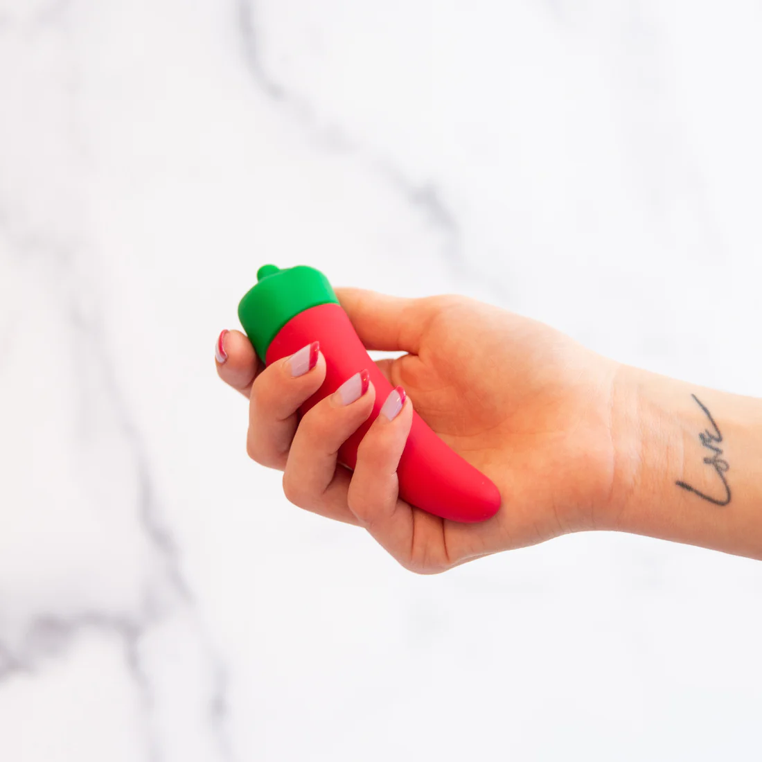Emojibator Chili Pepper Vibrator – Waterproof Rechargeable Bullet Vibrator