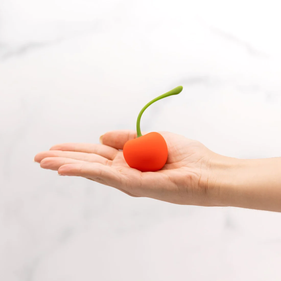 Emojibator Cherry Kegel Vibrator – Waterproof Rechargeable Kegel Vibrator
