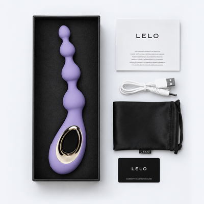 LELO Soraya Beads Anal Massager – Luxury Vibrating Anal Massager
