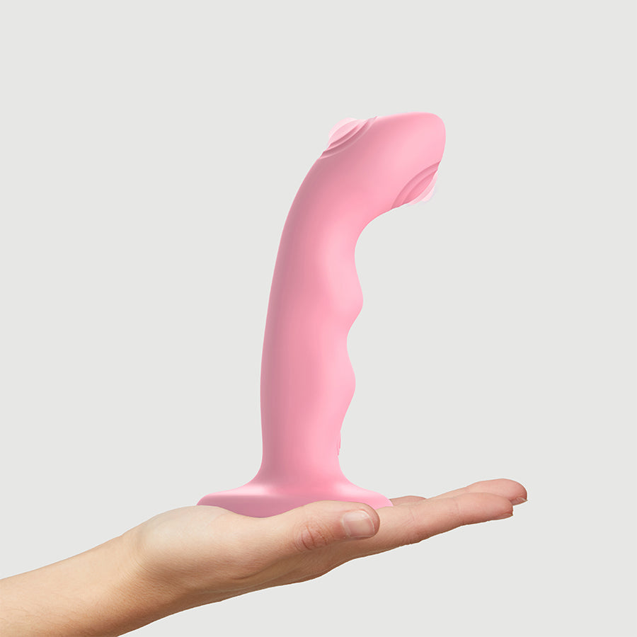 Strap On Me Tapping Dildo Wave – Waterproof Double-Tap Silicone Dildo