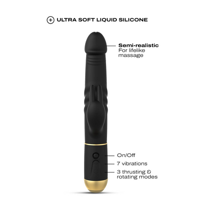 Dorcel Furious Rabbit Vibrator 2.0 – 3-in-1 Dual-Motor Rabbit Vibrator
