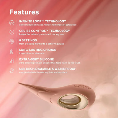 LELO Dot Cruise – Luxury Pinpoint Clitoral Vibrator with Cruise Control™
