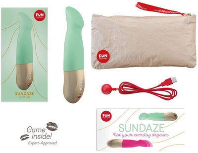 Fun Factory Sundaze Pulse Vibe – Waterproof Pulsating Vibrator for Unique Stimulation